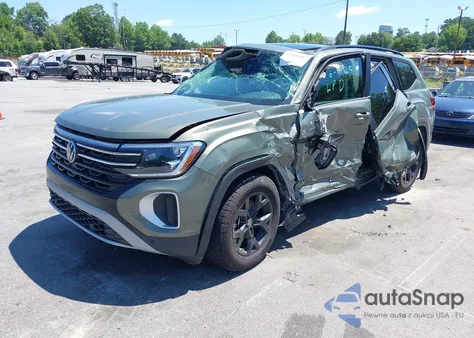 2025 Volkswagen Atlas 2.0T Peak Edition из США, поврежденный, VIN 1V2CR2CA6SC512400